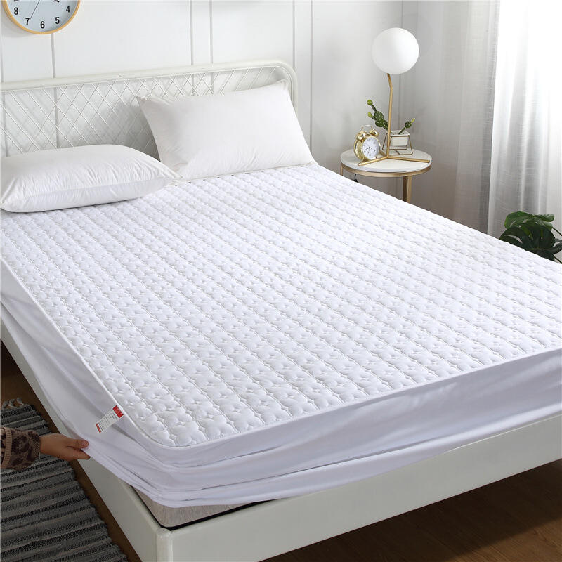 High Quality Mattress Topper Soft Alternative Microfiber Bed Sheet Fill Mattress Cover Protector manufacture