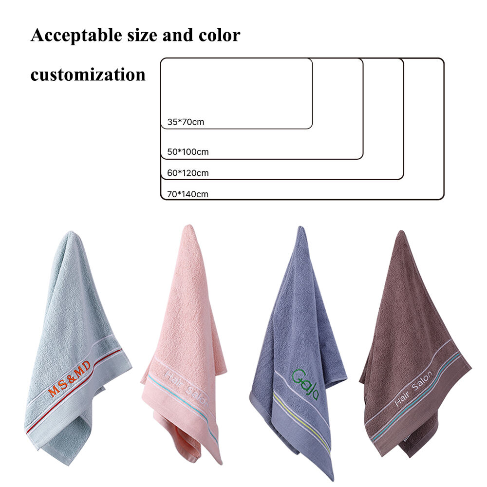 Embroidery Decorative Premium Face Towel manufacture