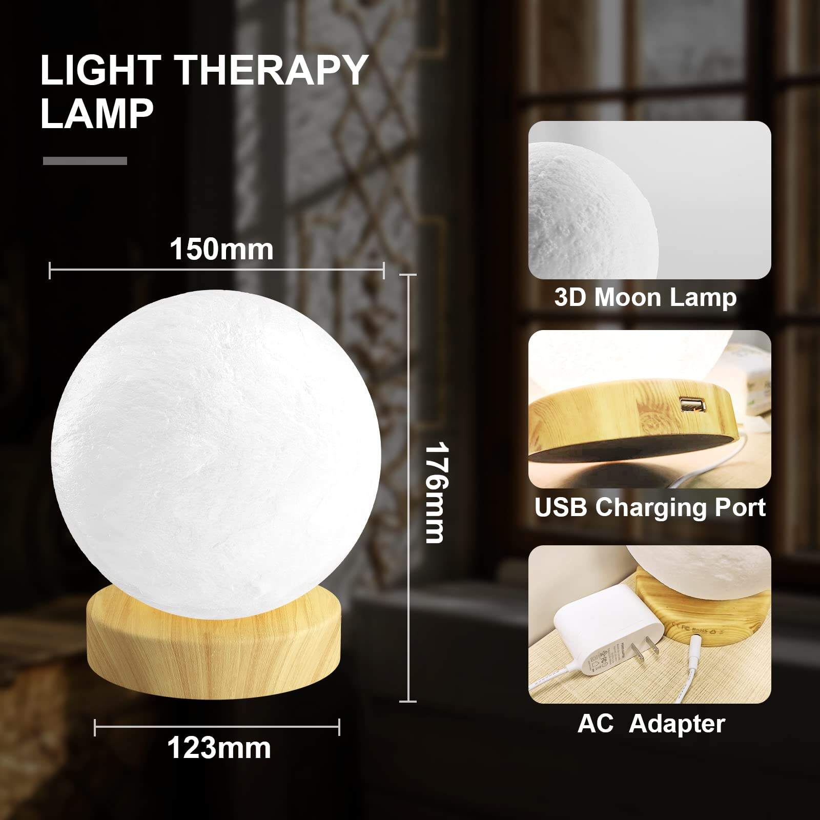 Lunar Light Therapy Lamp factory