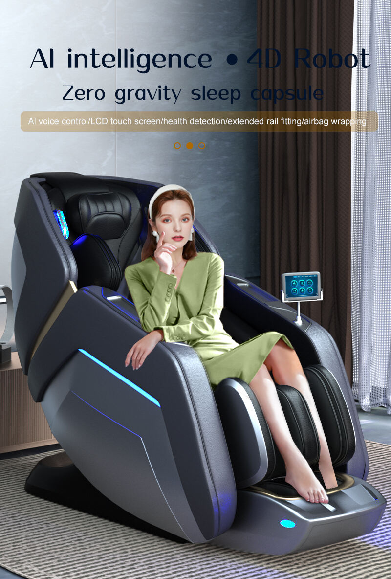 Luxury Body Care Electric Full Body 4D SL-Track Massage Chair for Full Body Zero Gravitation- BZ-L36 manufacture