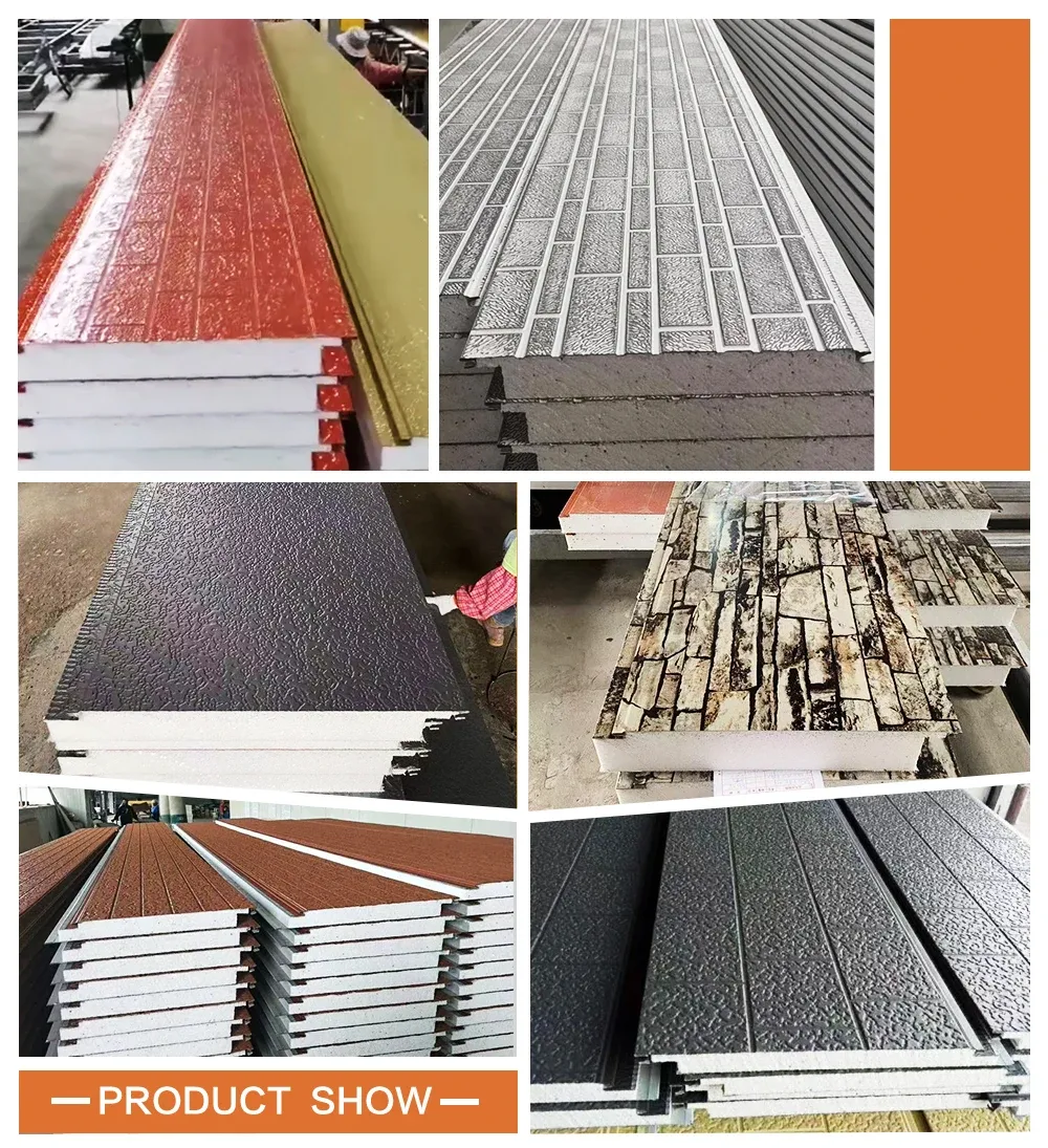 Lightweight PU EPS Foam Exterior Decorative Siding Aluminum Composite Panel Faux Brick External Wall Covering details