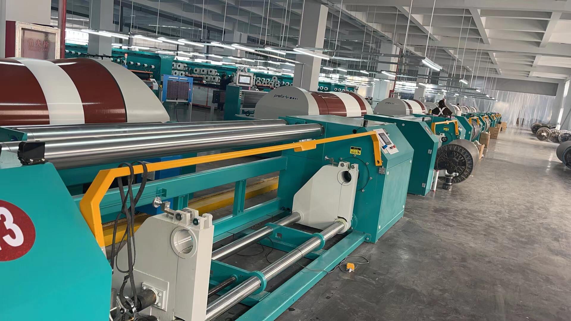 Mother Yarn Warping Splitting and Warping Machine details