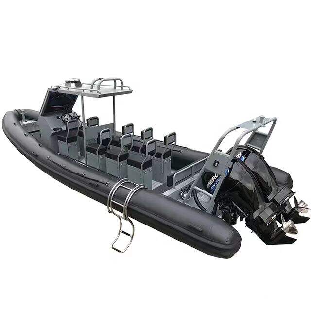 33ft Inflatable Rib Boats French Orca Hypalon Pontoon Center Console Rib Boat Rib-1000 Passenger Boat factory