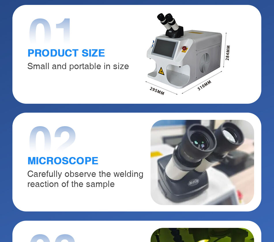 New Arrival Portable 200w Mini Jewelry Laser Welding Machine Low-cost Both Microscope & CCD monitor manufacture