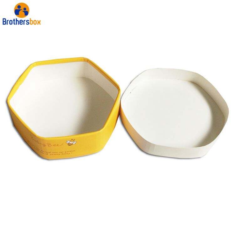 Luxury Hexagon Jewelry Box / Hexagon Storage Cardboard Box factory