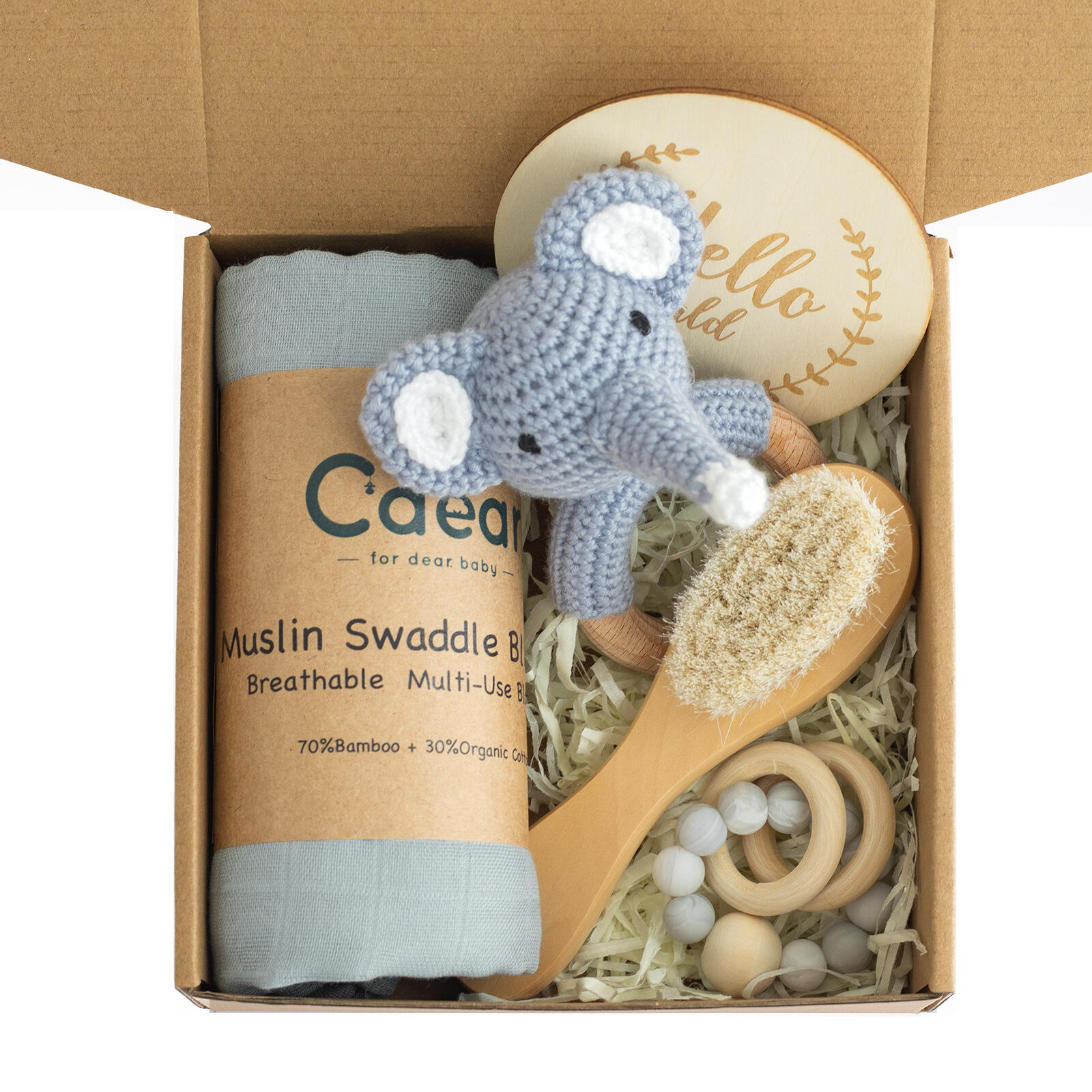 Baby Gift Set for Newborn New Gifts Set Baby Essentials Bath Set with Blanket Rattle supplier