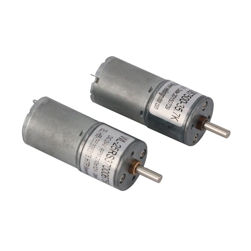 25mm Permanent Magnet Gearbox 370 0.4~4Kgf.cm  High Quality 12V 18V 24V Small DC Gear Motor manufacture