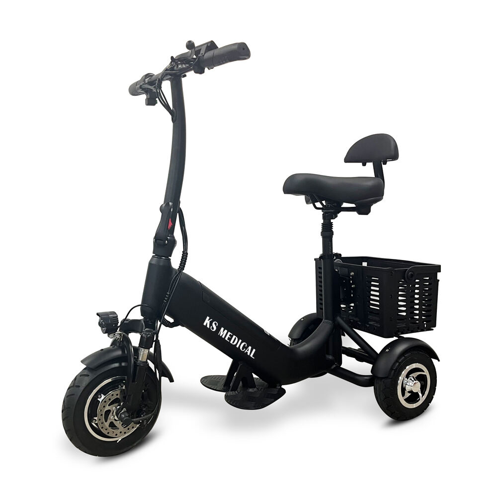 KSM-902A Light Weight Mobility Scooter 20KGS Portable Electric Scooterse Travel Scooter 3 Wheel for Elderly