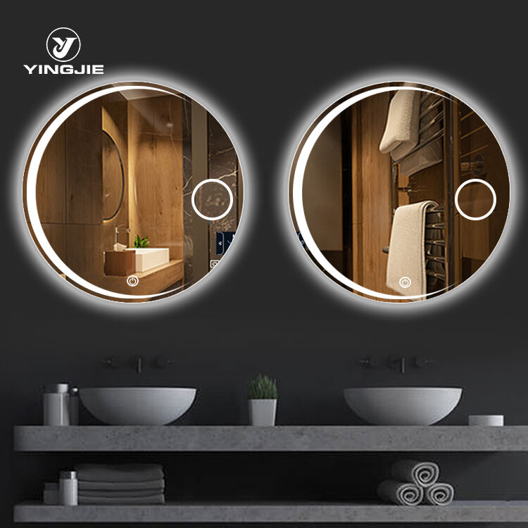 Manufacturer Wholesale Bathroom Mirror Led Lighted Vanity touch screen Smart Led Mirror factory