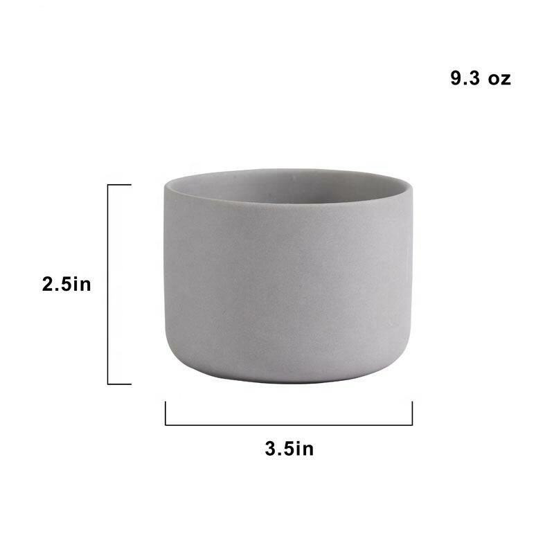 Ceramic Porcelain  Candle Jar with lid High Quality Luxury Home Decoration gift box Customized Logo manufacture