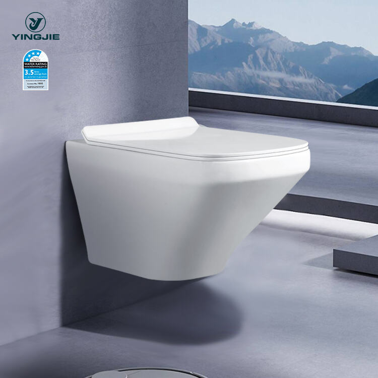 sanitary ware ceramic watermark modern wall hung toilet bathroom wc toilet