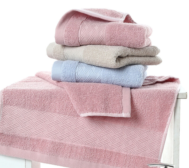 High quality promotional gifts towels terry fabric 100% cotton adult home towel factory