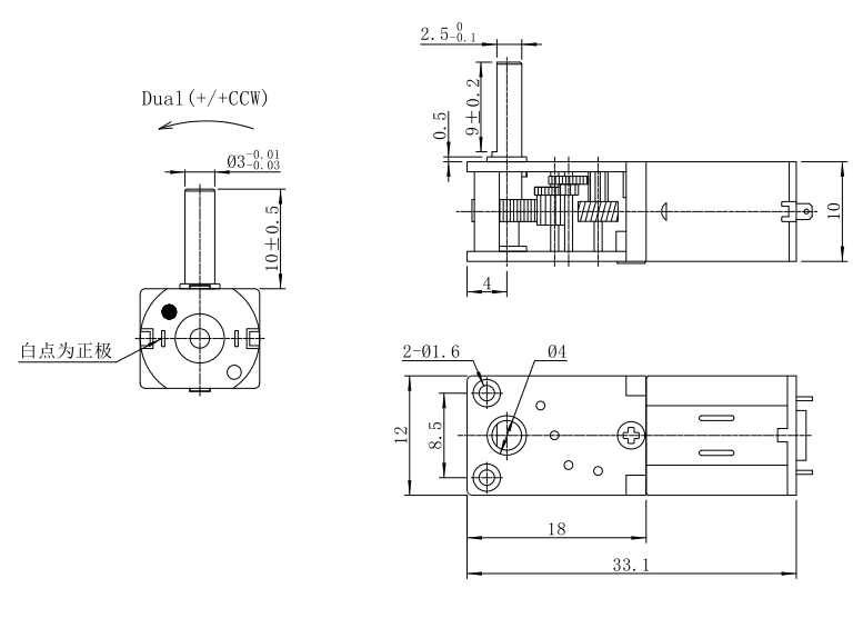 Right Angle N20 DC Gear Motor Manufacturer 1:1000K DSD-1218SWN20 DC 3V 6V 12V Diameter 12mm Gearbox Motor manufacture