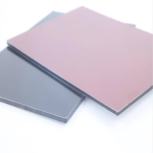 2mm GREEN Color PVDF Aluminum Composite Panel Sheet Exterior Wall Cladding Metal ACP Price 1220x2440mm manufacture