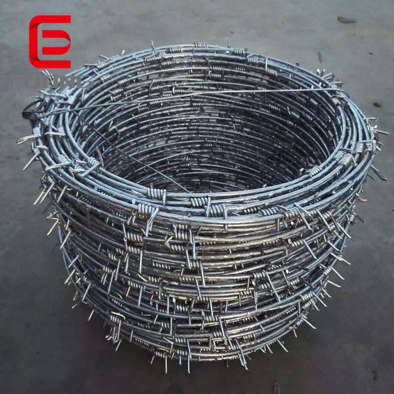 2.5mm galvanized steel wire galvanized barbed steel wire manufacture