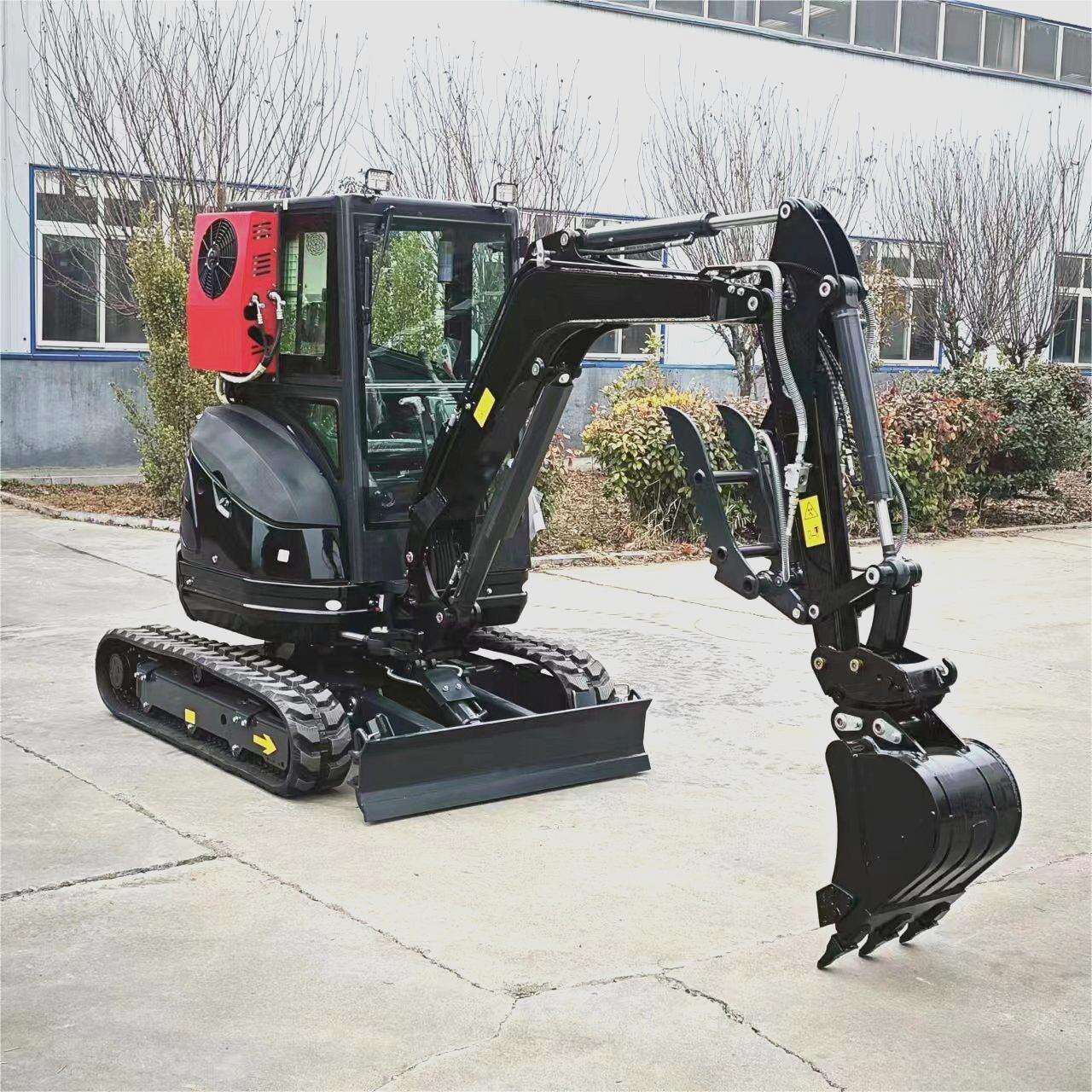 WY35 Kubota Engine digger 3.5 ton mini excavator mini pelle Chinese small excavator machine details