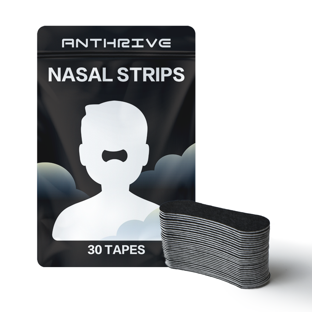 Anthrive Latex Free Hypoallergenic Sport Mouth Tape And Nose Strips Breathing Nose Tape Sleep Better Nasal Strips For Snoring manufacture