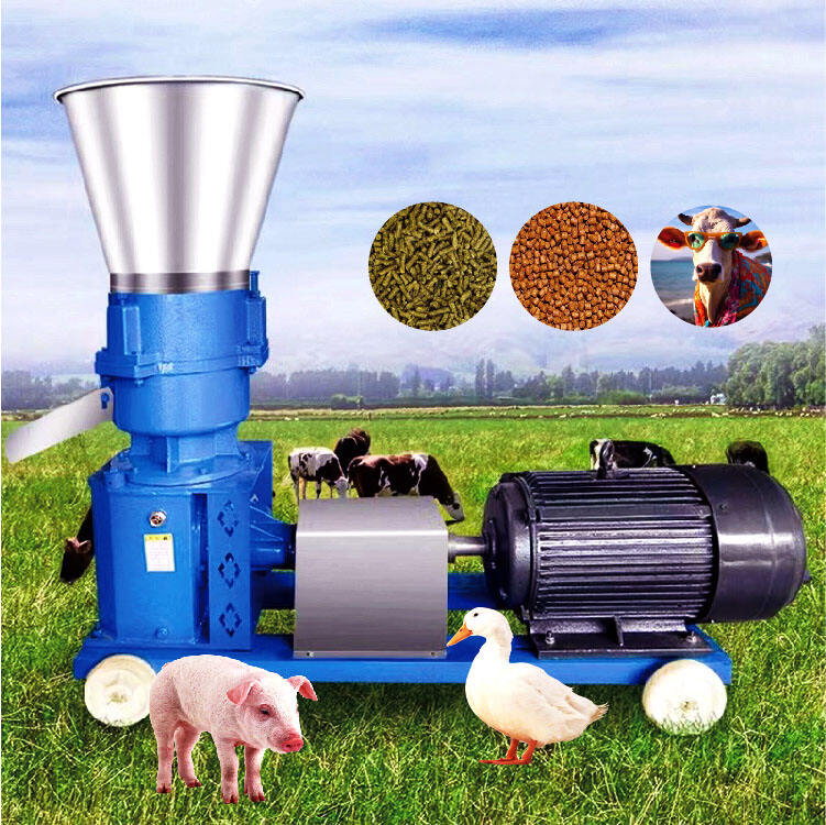 Electric feed pellet machine