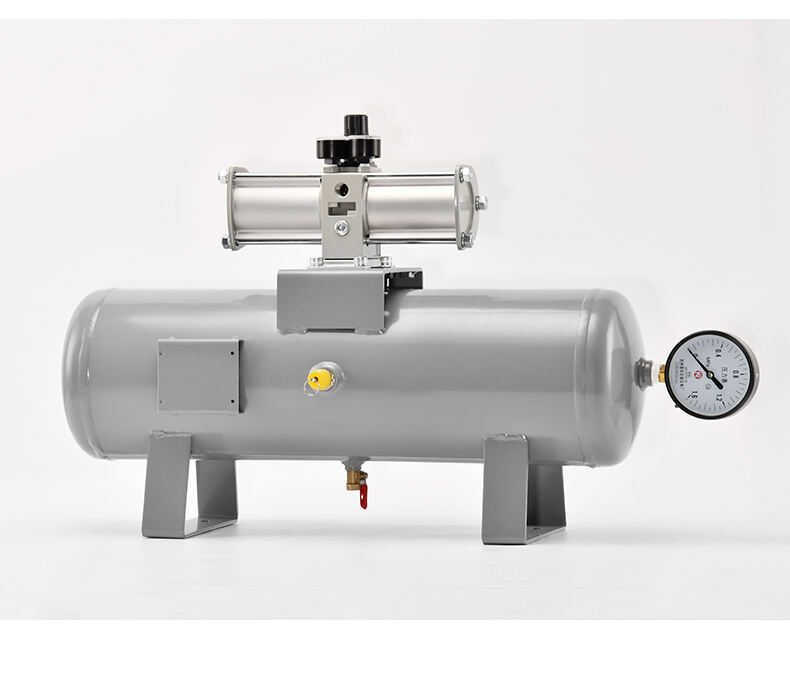 VBAT010A Regulador de pressão de ar Compressor Válvula de reforço pneumática Bomba de reforço de pressão de ar completa com tanque de 10L fábrica