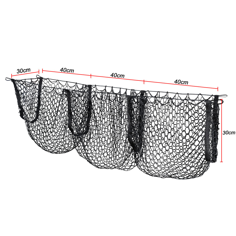 Custom Size 3-pocket Large Car Net Organizer Storage for Suv Truck factory