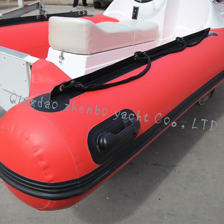 Fiberglass 3.5m Inflatable Jet Ski Speed Boat 350 With Motor supplier