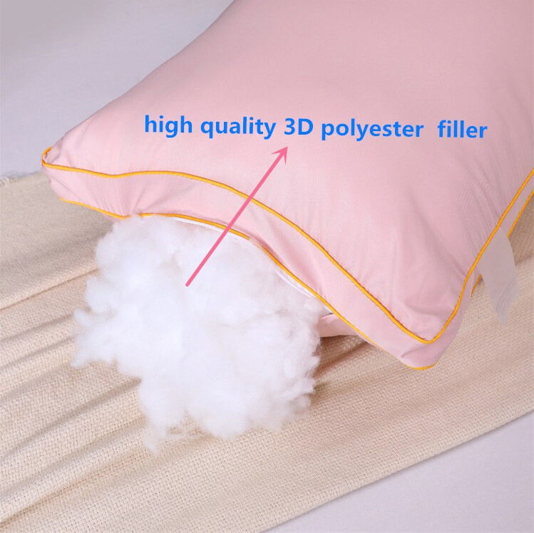 New style hot vacuum packing 1000g wholesale and retail pillows 100% cotton filling details