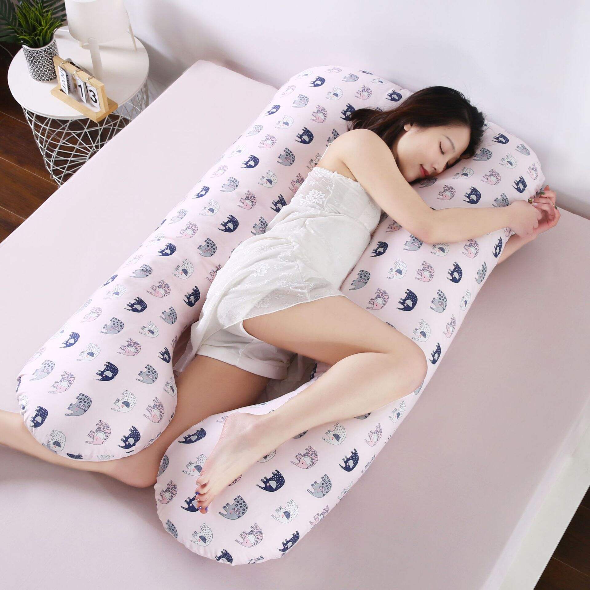 Popular 100 Cotton Body Pregnancy Maternity Sleep Pillow For Pregnant woman manufacture