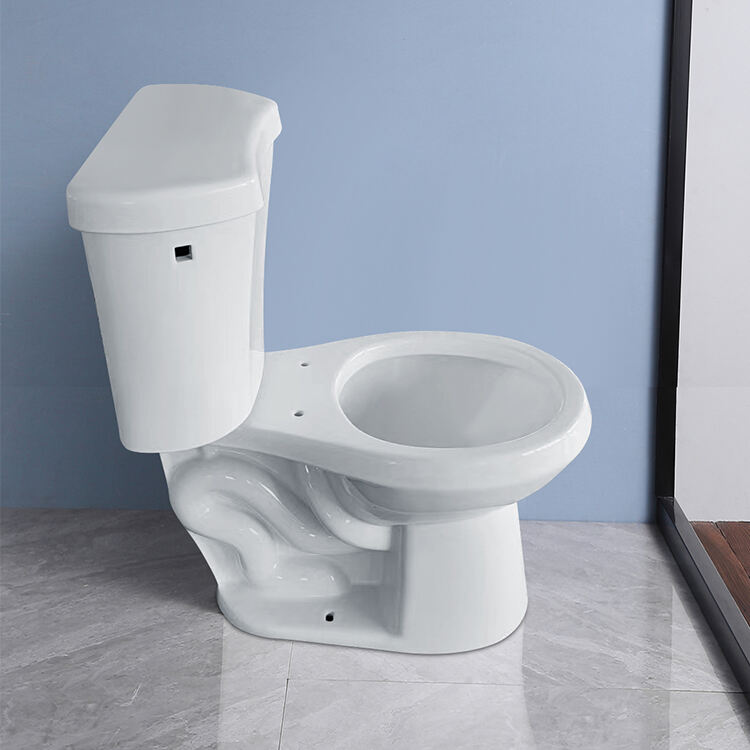 High quality floor mounted sanitary ware water closet two piece ceramic wc bathroom toilets for bathroom details