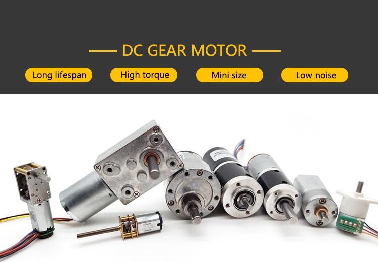 DSD 37mm DC Gear Motor 520 528 555 12V 24V High Quality High Torque Spur Geared DC Motor supplier