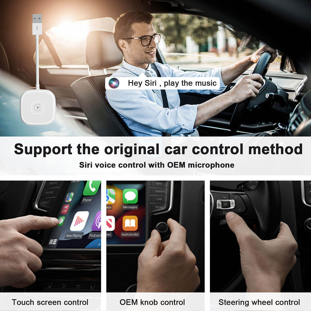 Carplay Adapter For Apple Hdmi 3 In 1 Type C Tf Sd Memory Card Reader Multifunction Usb Micro To Lightning factory