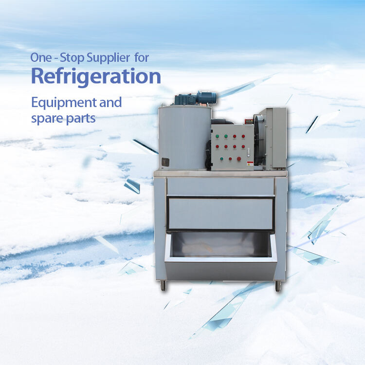 آلة صنع مكعبات الثلج مع مصنع نظام تبريد الهواء