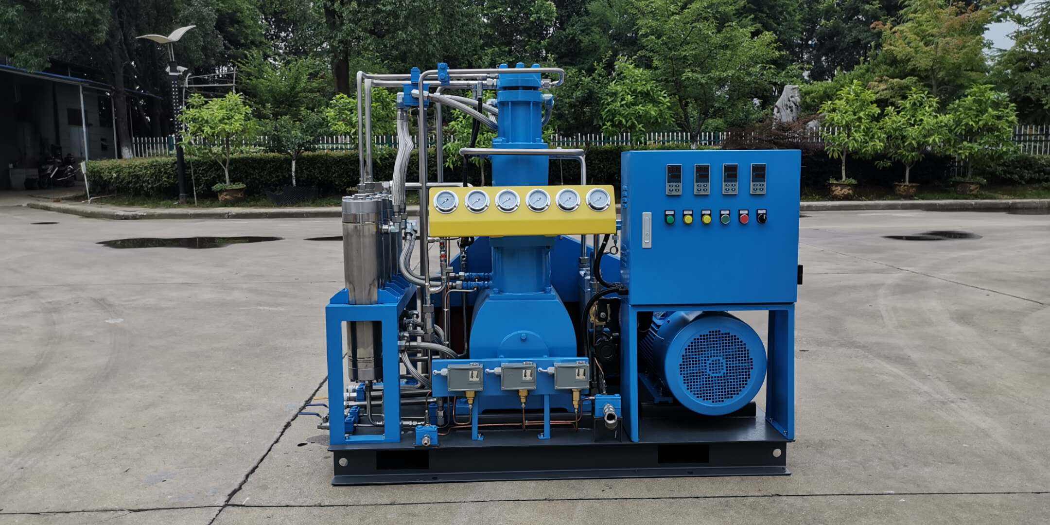 Oil Free High Pressure Oxygen Compressor Booster (Gow-1-20/4-150 CE Approval) Water Cooling / Air Cooling manufacture