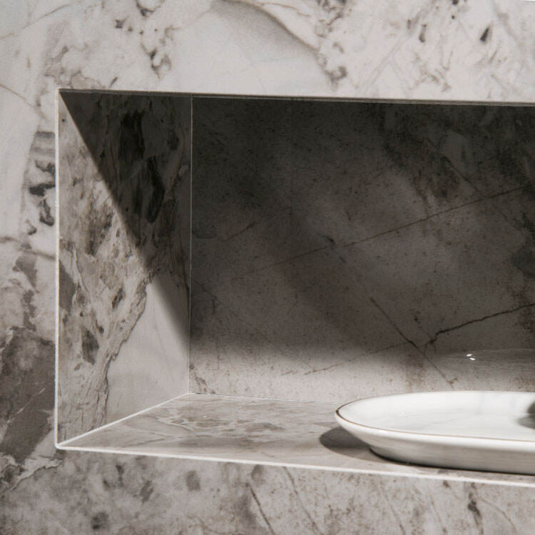 sintered stone modern bathroom wall hung wash basin for hotel details