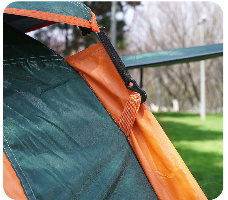 Outdoor high window four-sided tent rain-proof multi-person camping automatic speed open beach tent factory