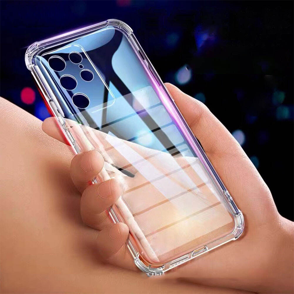 Laudtec SJK203 Drop Proof Soft Tpu Clear Phone Case For Samsung Galaxy S24+ S24 Fe S23+ S23 S22 Ultra 5G manufacture