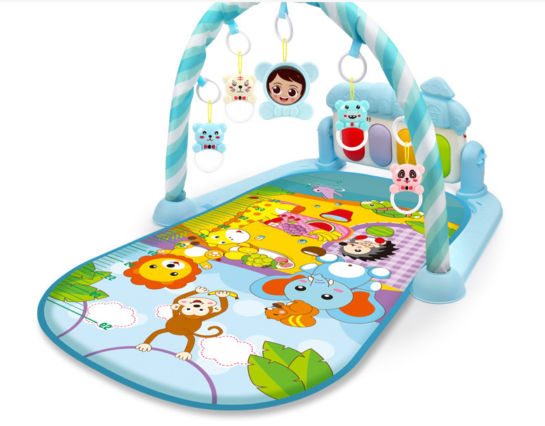 Baby Tummy Time Musical Playmat Music Baby Play Mat Lay and Kids Gym Playmat Fun Piano Boys Girls المورد