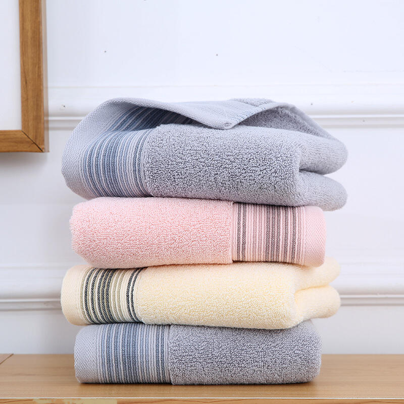 High quality promotional gifts towels terry fabric 100% cotton adult home towel details