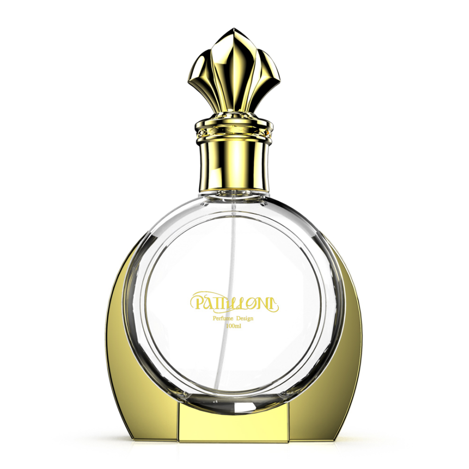 elegant perfume bottles luxury Crystal Wholesale ladies 100ml red empty Perfume Bottle details