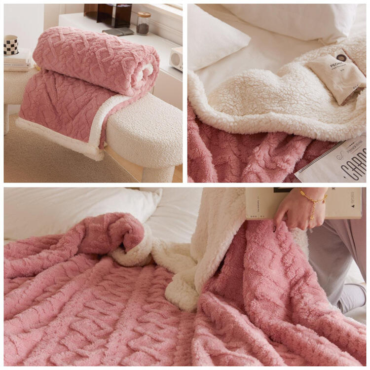 Aoyatex Sherpa Blanket Polyester Super Soft Cozy Shu Blanket Warm Flannel Soft Fleece Blanket for Sleeping supplier