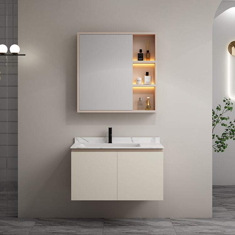 supplier modern cabinet bathroom vanities cabinets with sink for hotel factory