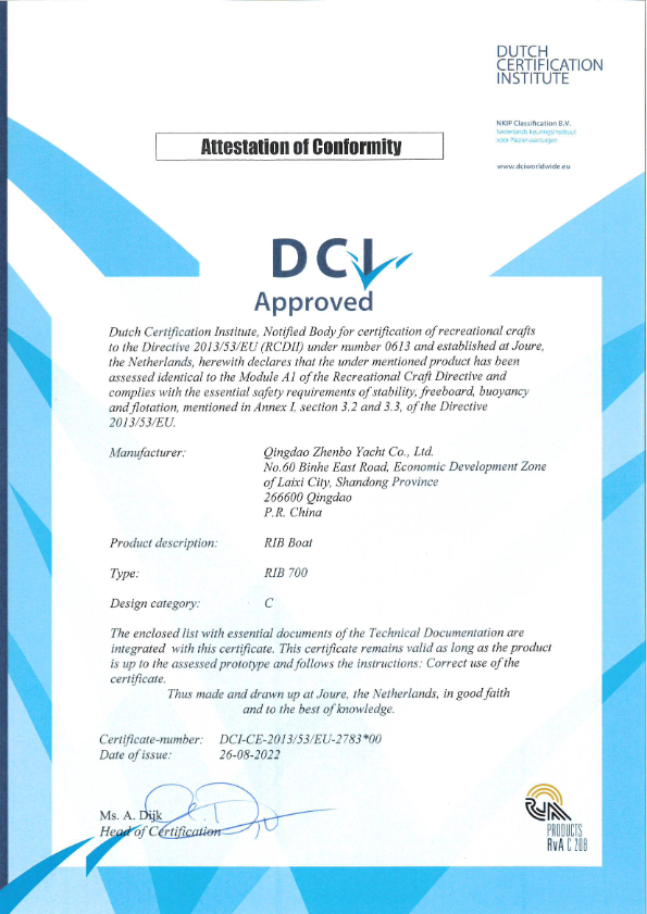 OUR HONORARY CERTIFICATE -