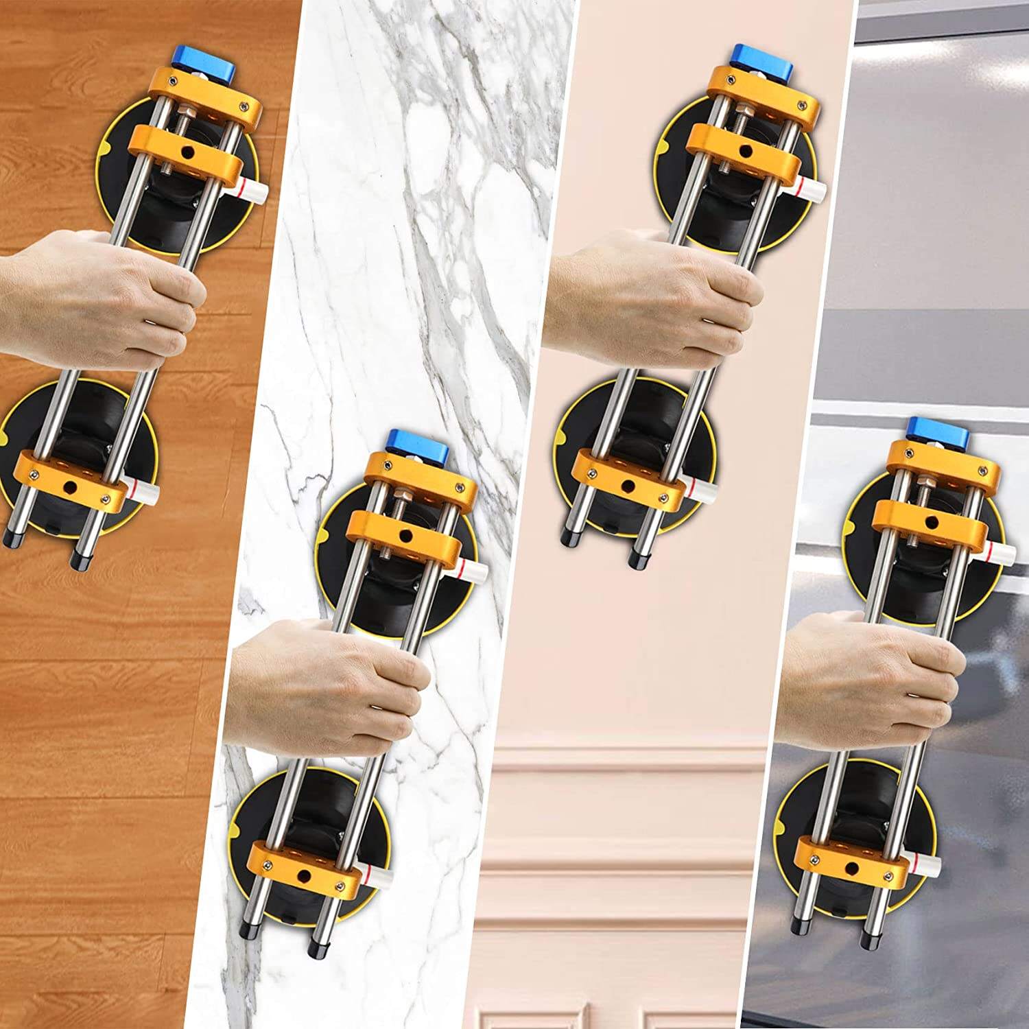 2 pcs 6 inch seamless seam setter with vacuum suction cups factory