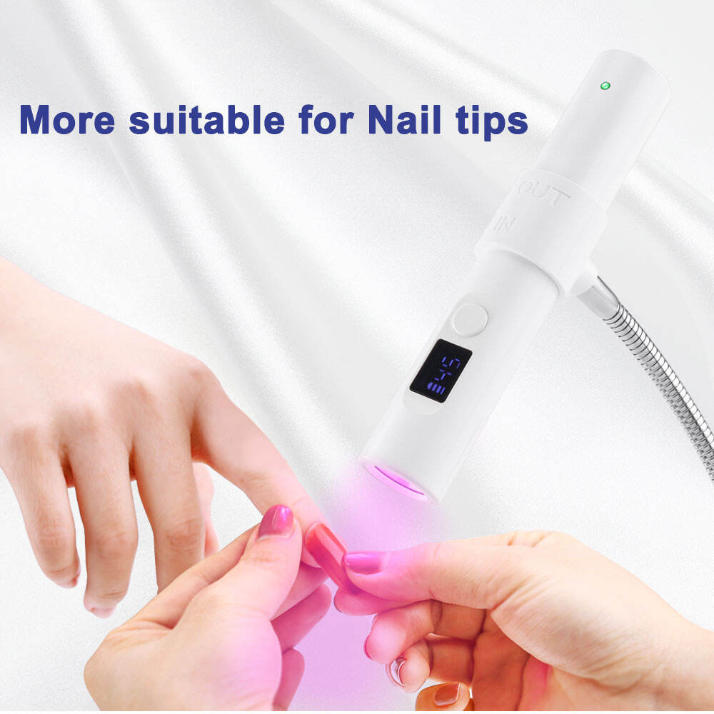 SN17 Portable Mini Nail Lamp Compact LED Gel Polish Dryer Quick Curing UV Light Professional Salon Quality Home Manicure & Pedicure Tool supplier