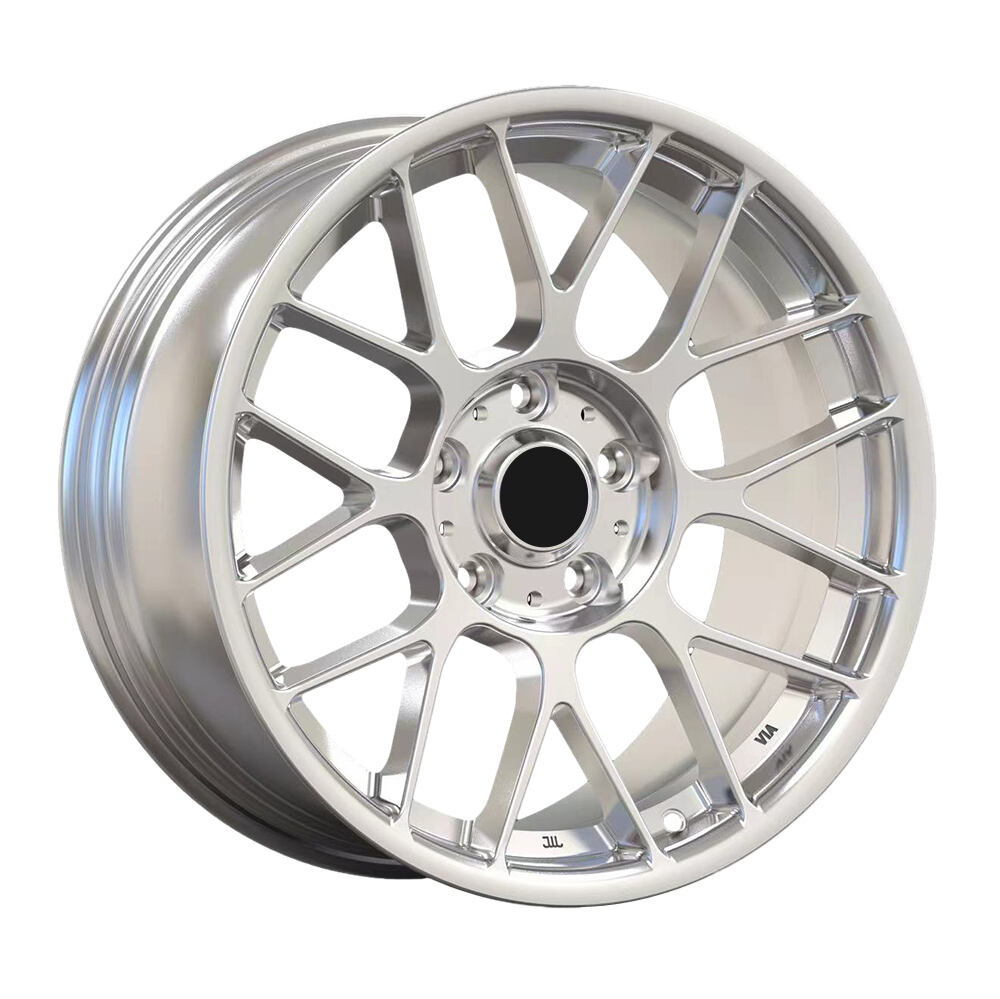 17 18 19 20 21 22 23 24 Inch Monoblock Silver Full Painting Forged Car Rims 17 details