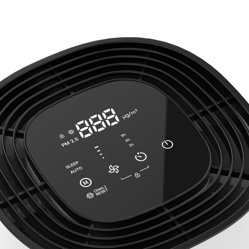 Smart Sensor Air Quality Display Air Purifier For Home