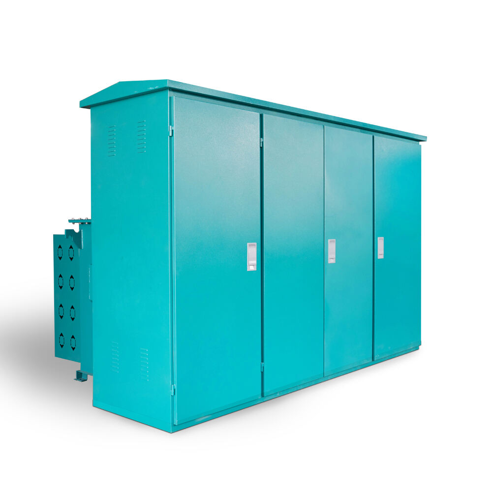 3 Phase Box Electrical Transformer Substation 10kv 11kv 1250kva 1600 kva Padmounted Transformer Substation supplier