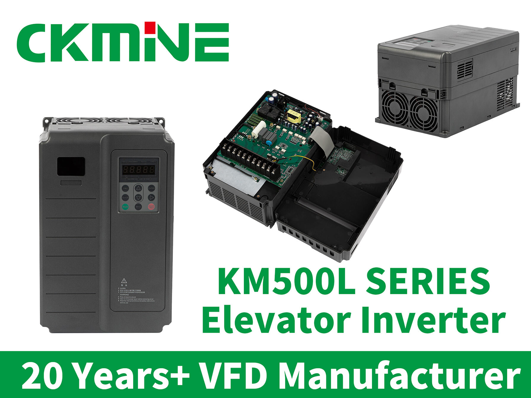 工場出荷時の価格 7.5kW 3 相 380V エレベーター部品周波数インバーター VVVF ドライブステップリフトエスカレーターコントローラー VFD 詳細