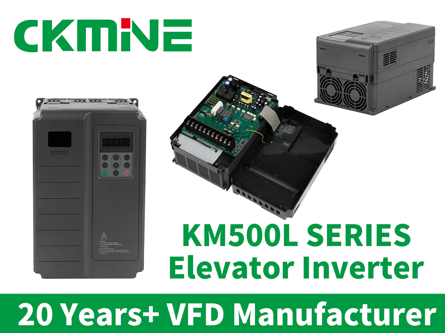 Factory Price 7.5kW 3 Phase 380V Elevator Parts Frequency Inverter VVVF Drive Step Lift Escalator Controller VFD details