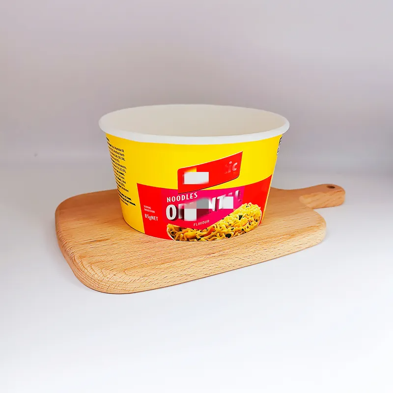 809ml Double layer paper cup for instant noodle ramen