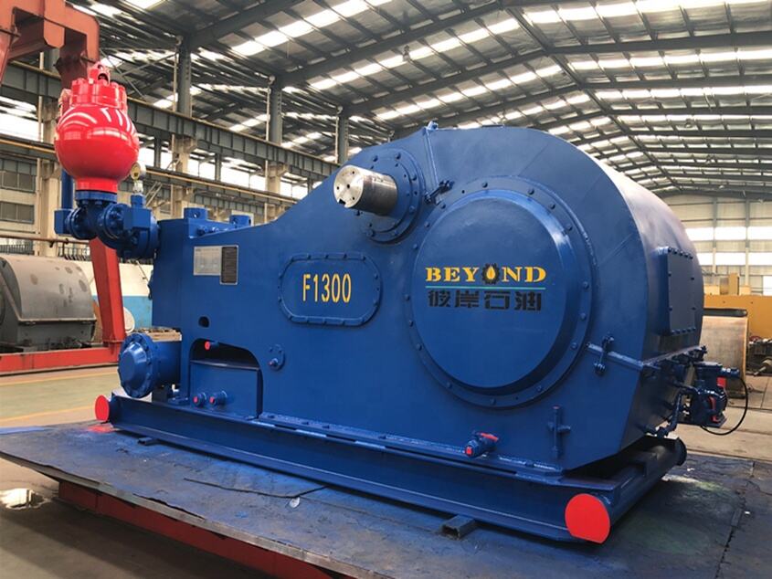 F1300 Triplex Piston Hydraulic Slurry Mud Pump Drilling Mud 1300HP Drilling API BOMCO Drill Mud Pumps For Sale manufacture